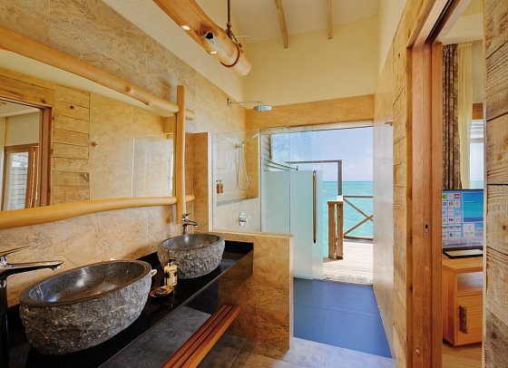 You&Me Maldives - Beispiel Bad Lagoon Villa (Zimmercodierungen VL1 & VX4)