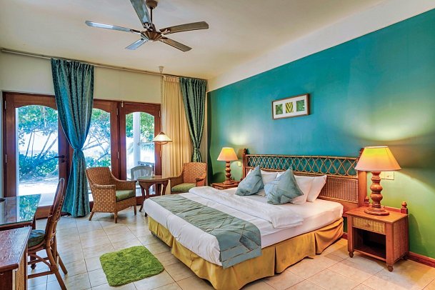 Fihalhohi Maldives - Wohnbeispiel Deluxe Beach (Zimmercodierung UD2)