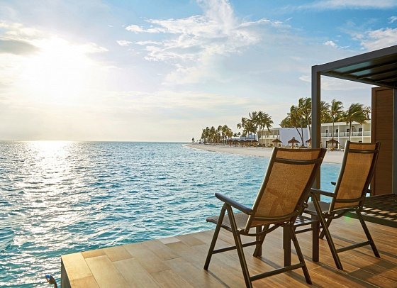 RIU Atoll - Wohnbeispiel Overwater-Junior-Suite
