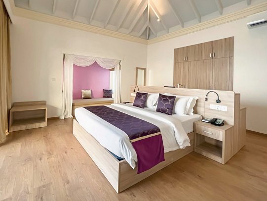 Siyam World Maldives - Wohnbeispiel Ocean Villa with Pool & Slide (Zimmercodierungen VOI & VV4)