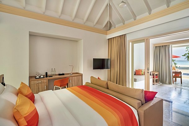 Siyam World Maldives - Wohnbeispiel Beach Suite with Pool (Zimmercodierungen WB1 & WV1)