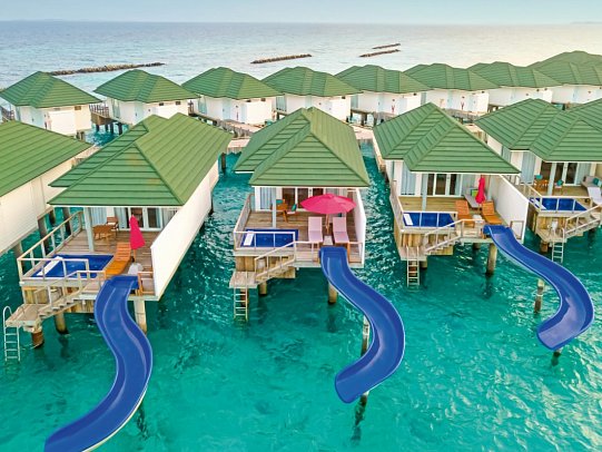 Siyam World Maldives - Water Villa with Pool & Slide (Zimmercodierungen VX1 & VV2)