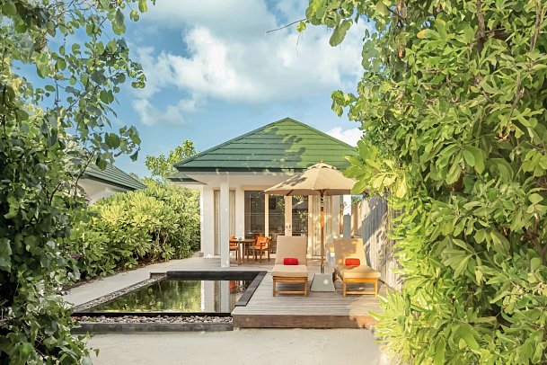Siyam World Maldives - Wohnbeispiel Sunset Pool Beach Villa (Zimmercodierungen VB1 & VV5)