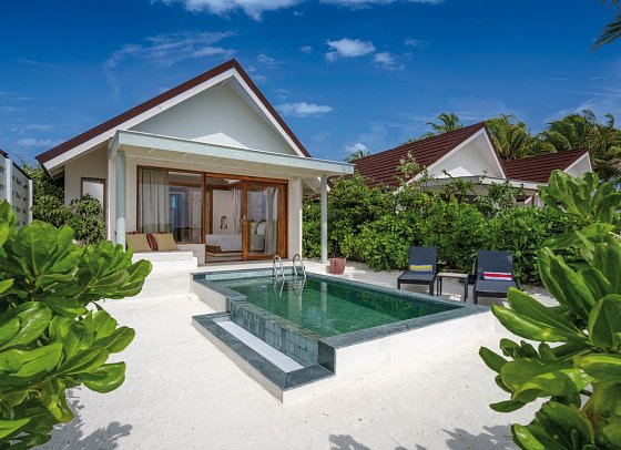 OBLU SELECT Lobigili - Wohnbeispiel SunNest Beach Pool Villa (Zimmercodierung VB1)