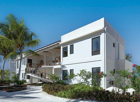 OBLU XPERIENCE Ailafushi - Wohnbeispiel Ocean View Family (Zimmercodierungen F1M & U1M)