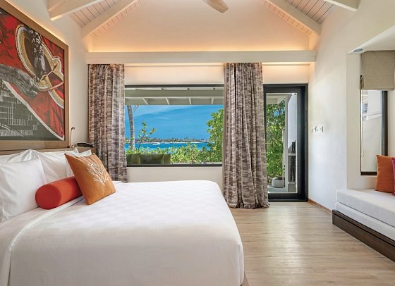 OBLU XPERIENCE Ailafushi - Wohnbeispiel Beach Villa (Zimmercodierung VB1)