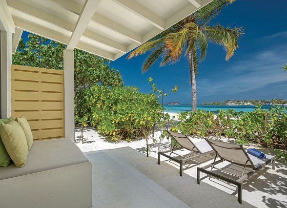 OBLU XPERIENCE Ailafushi - Wohnbeispiel Beach Villa (Zimmercodierung VB1)