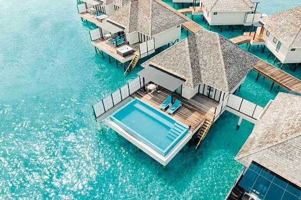 Nova Maldives - Wohnbeispiel Water Villa with Pool (Zimmercodierung VX3)