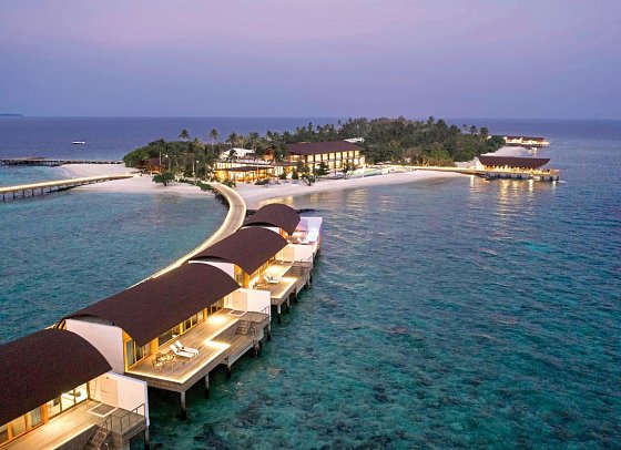 The Westin Maldives Miriandhoo Resort - Overwater Villen Pool (Zimmercodierung VX2)