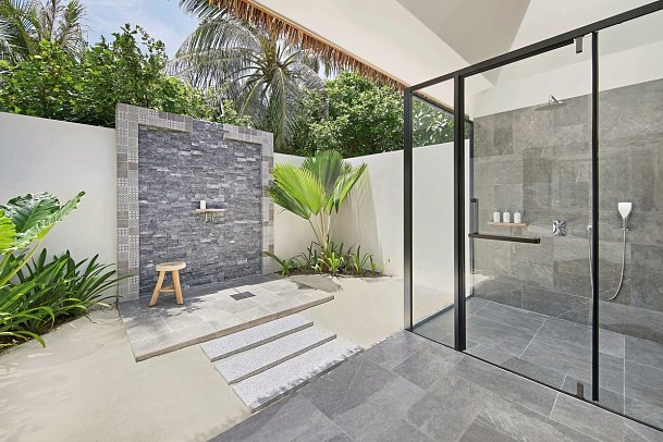 Le Méridien Maldives Resort & Spa - Beispiel Bad Beach Villa with Pool (Zimmercodierung VB3)