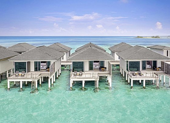 Le Méridien Maldives Resort & Spa - Overwater Villas (Zimmercodierungen VX1, VX2, VV2 & VV3)
