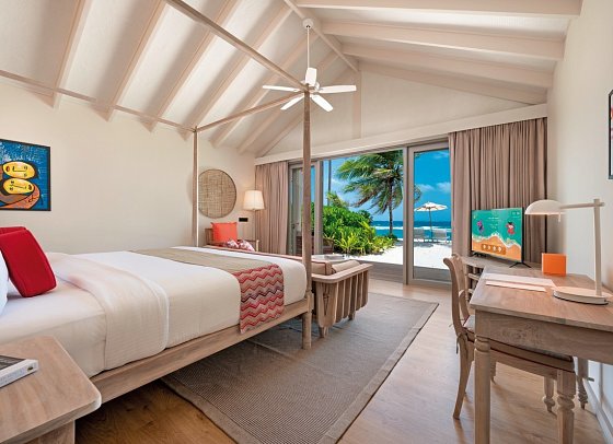 Cora Cora Maldives - Wohnbeispiel Beach Villa (Zimmercodierung VB1)