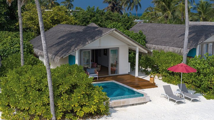 Cora Cora Maldives - Wohnbeispiel Beach Pool Villa (Zimmercodierung VB2)