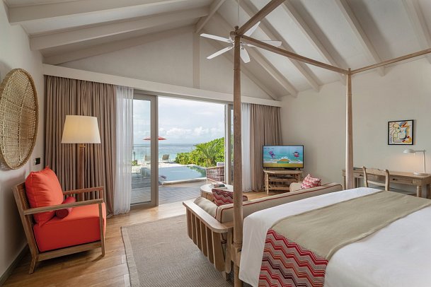 Cora Cora Maldives - Wohnbeispiel Beach Pool Villa (Zimmercodierung VB2)