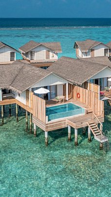 Cora Cora Maldives - Wohnbeispiel Lagoon Pool Villa (Zimmercodierung VL2)
