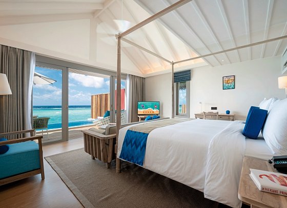 Cora Cora Maldives - Wohnbeispiel Lagoon Pool Villa (Zimmercodierung VL2)