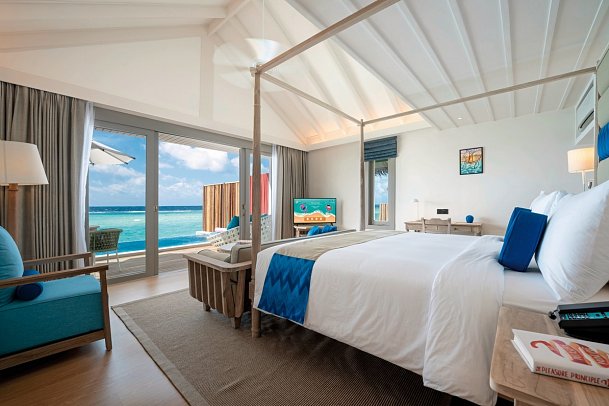 Cora Cora Maldives - Wohnbeispiel Lagoon Pool Villa (Zimmercodierung VL2)