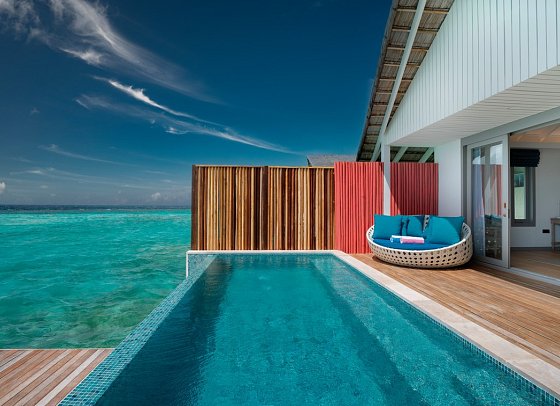 Cora Cora Maldives - Wohnbeispiel Lagoon Pool Villa (Zimmercodierung VL2)