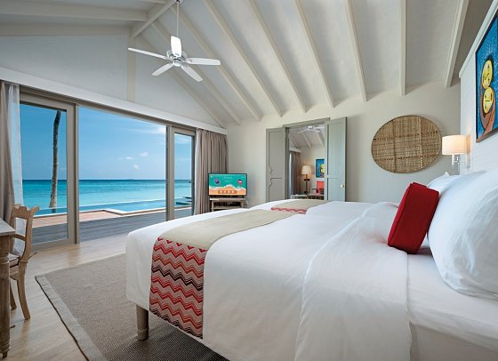 Cora Cora Maldives - Wohnbeispiel Two Bedroom Family Beach Pool Villa (Zimmercodierung FB2)