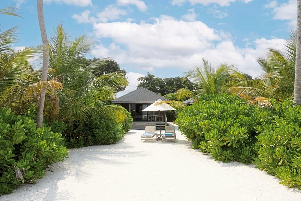 Jawakara Islands Maldives - Wohnbeispiel Beach Villa (Zimmercodierungen VB1, VB3, VV1 & VV3)