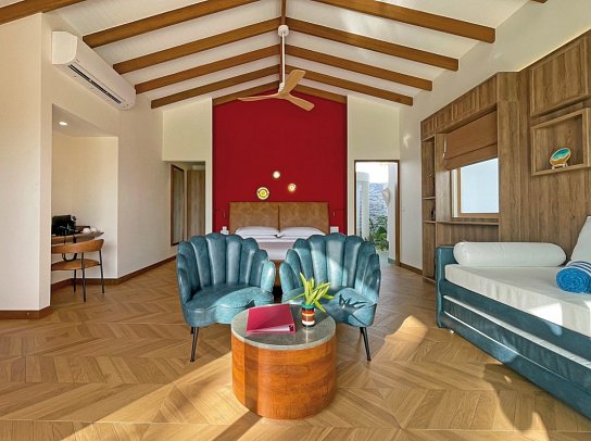 Joy Island - Wohnbeispiel Beach Suite (Zimmercodierungen WB1 & WB2)