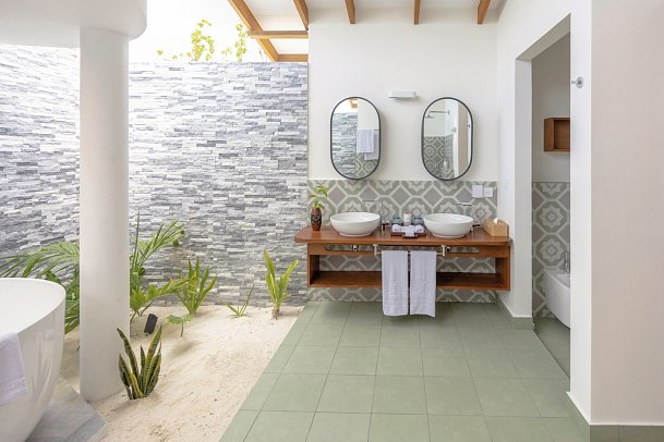 Joy Island - Beispiel Bad Beach Suite (Zimmercodierungen WB1 & WB2)