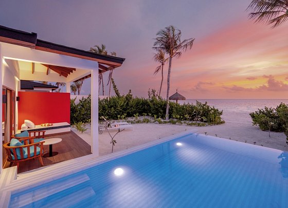 Joy Island - Wohnbeispiel Beach Suite Pool (Zimmercodierung WB2)