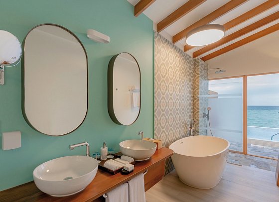 Joy Island - Beispiel Bad Lagoon Suite Pool (Zimmercodierung WX2)