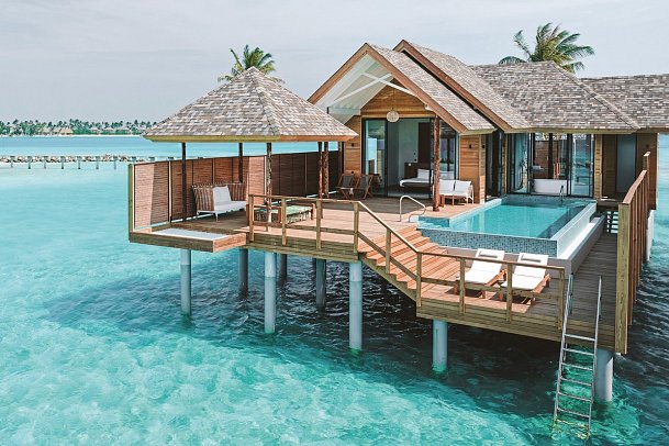 ananea Madivaru Maldives - Wohnbeispiel Deluxe Water Pool Villa (Zimmercodierung VX2)