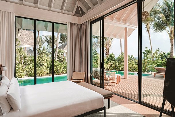 ananea Madivaru Maldives - Wohnbeispiel Deluxe Beach Pool Villa (Zimmercodierung VD1)