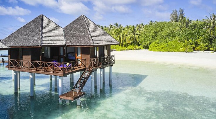 Sun Siyam Olhuveli Maldives - Wohnbeispiel Water Villa (Zimmercodierungen VX1 & VV3)