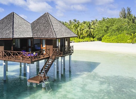 Sun Siyam Olhuveli Maldives - Wohnbeispiel Water Villa (Zimmercodierungen VX1 & VV3)