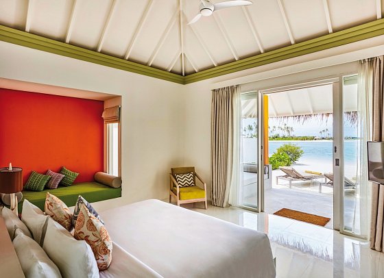 Sun Siyam Olhuveli Maldives - Wohnbeispiel Grand Beach Villa (Zimmercodierungen VB1 & VV1)