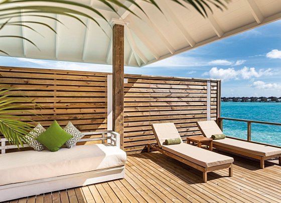 Sun Siyam Olhuveli Maldives - Wohnbeispiel Grand Water Villa (Zimmercodierungen VX3 & VV5)