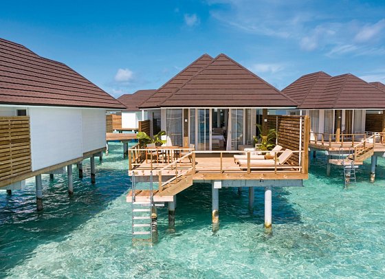 Sun Siyam Olhuveli Maldives - Wohnbeispiel Grand Water Villa (Zimmercodierungen VX3 & VV5)