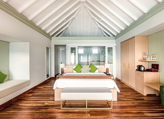 Sun Siyam Olhuveli Maldives - Wohnbeispiel Grand Water Villa with Pool (Zimmercodierung VX4)