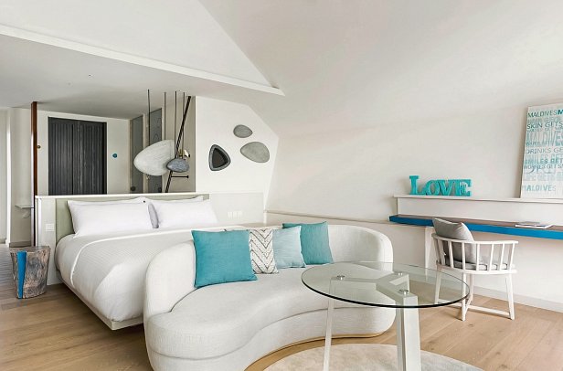 LUX* South Ari Atoll, Maldives - Wohnbeispiel Romantic Pool Water Villa (Zimmercodierung VX2)