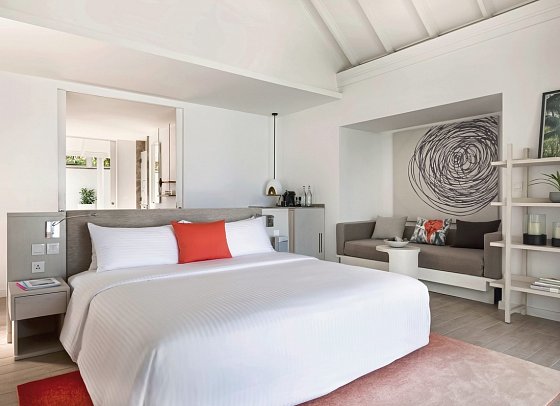LUX* South Ari Atoll, Maldives - Wohnbeispiel Beach Villa & Beach Pool Villa (Zimmercodierungen VB1, VB2 & VV1)
