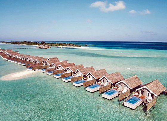LUX* South Ari Atoll, Maldives - Overwater Infinity Pool Villen (Zimmercodierungen VX3 & VV5)