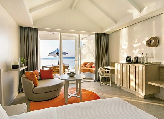 LUX* South Ari Atoll, Maldives - Wohnbeispiel Family Lagoon Pavilion (Zimmercodierungen FB2 & FV2)