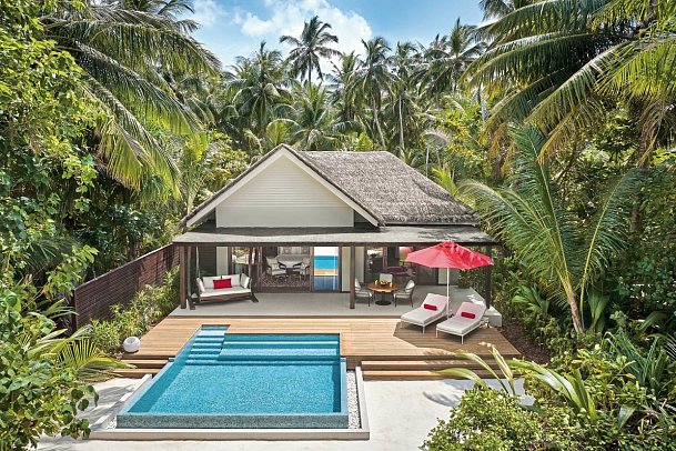 Niyama Private Islands Maldives - Wohnbeispiel Family Beach Pool Villa (Zimmercodierung FB1)