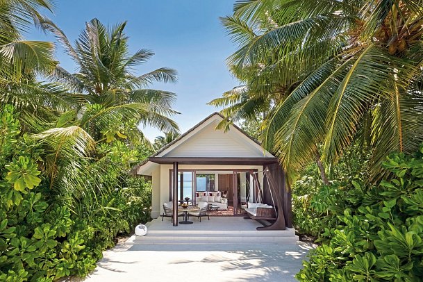 Niyama Private Islands Maldives - Wohnbeispiel Beach Villa/Deluxe Beach Villa (Zimmercodierungen VB1, VB4 & VB7)