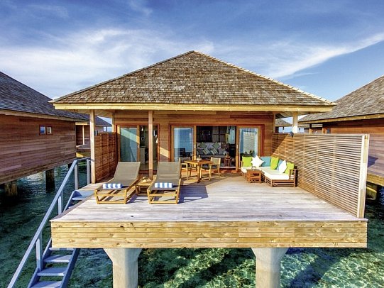Hurawalhi Island Resort - Wohnbeispiel Ocean Villa (Zimmercodierungen VX1 & VX2)