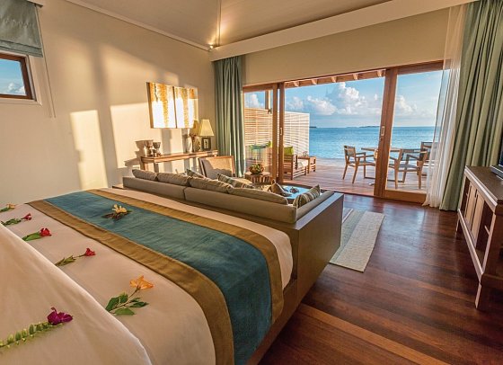 Hurawalhi Island Resort - Wohnbeispiel Ocean Villa (Zimmercodierungen VX1 & VX2)