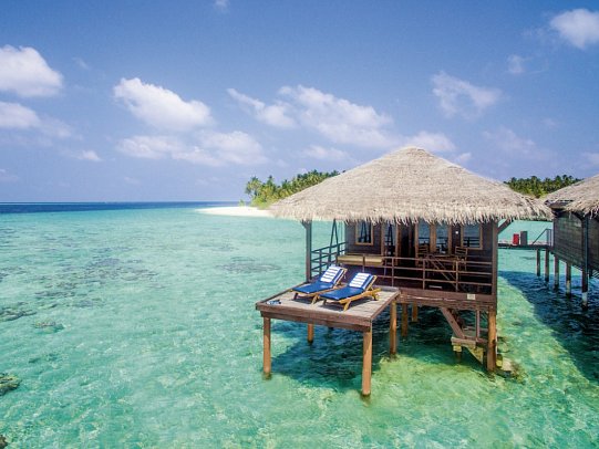 Filitheyo Island Resort - Wohnbeispiel Water Villa (Zimmercodierungen VX1 & VX7)