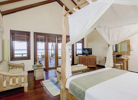 Filitheyo Island Resort - Wohnbeispiel Water Villa (Zimmercodierungen VX1 & VX7)