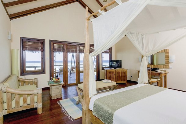 Filitheyo Island Resort - Wohnbeispiel Water Villa (Zimmercodierungen VX1 & VX7)