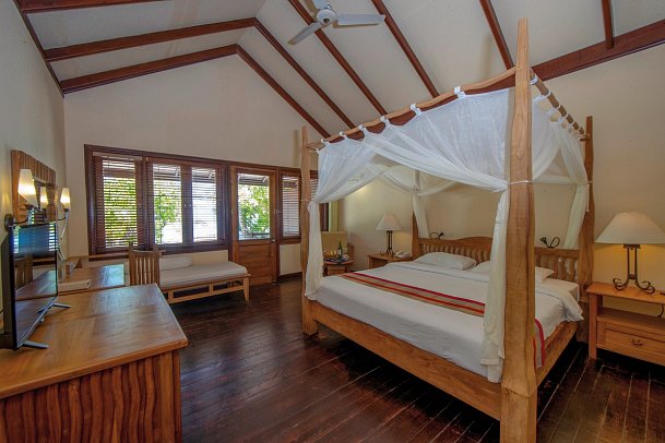 Filitheyo Island Resort - Wohnbeispiel Superior Villa (Zimmercodierungen VS1, VP1, VS7 & VP7)