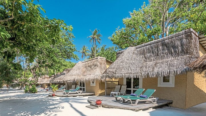 Kuredu Island Resort & Spa - Wohnbeispiel Garden Bungalow (Zimmercodierung BG1)