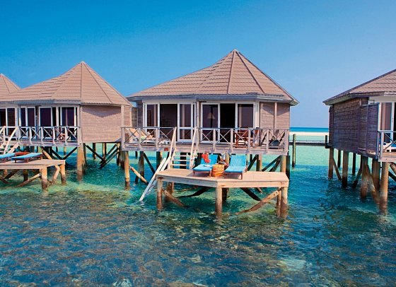 Kuredu Island Resort & Spa - Wohnbeispiel Sangu Water Villa (Zimmercodierung VX1)